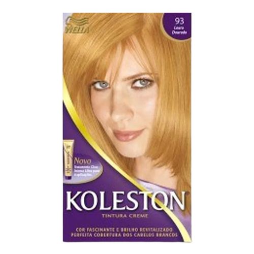 Tintura Koleston Creme 93 Louro Dourado Feminino Tintura Koleston Creme 93 Louro Dourado Feminino
