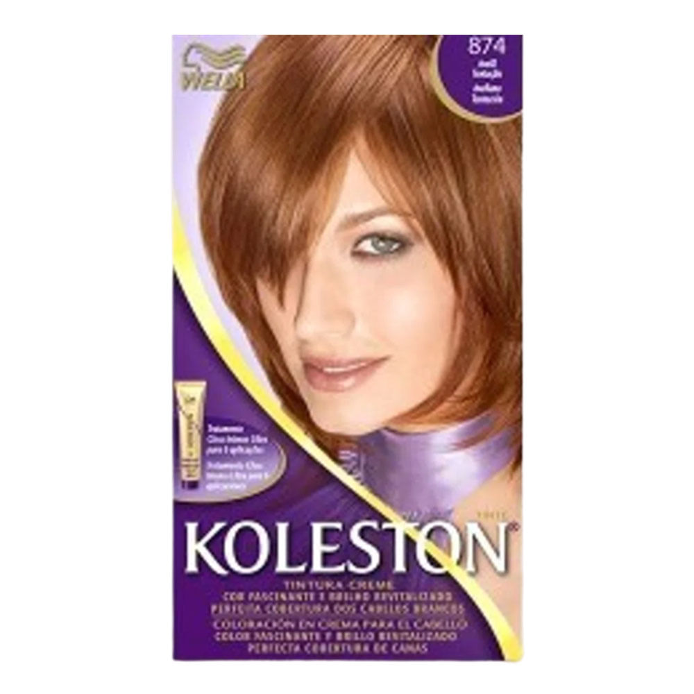 Tintura Koleston Creme Avelã Tentação Nº 874 - Drogarias Pacheco