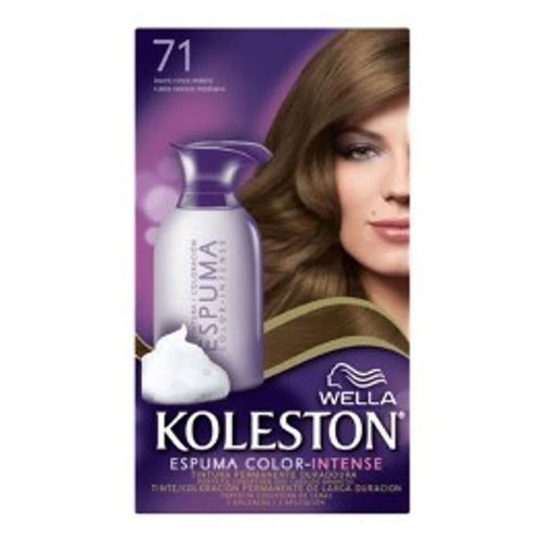 Tintura Koleston Espuma 71 Loiro Cinza Médio Tintura Koleston Espuma 71 Loiro Cinza Médio