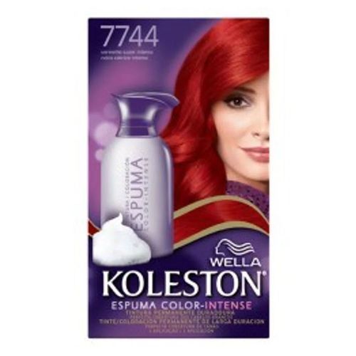 Tintura Koleston Espuma 7744 Vermelho Super Intenso Tintura Koleston Espuma 7744 Vermelho Super Intenso