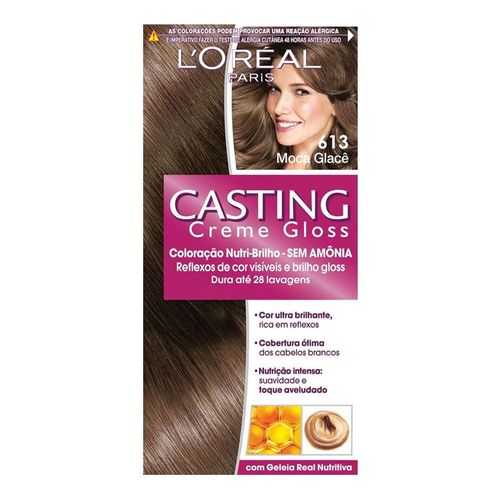Tintura L'Oréal Casting Creme Gloss 613 Moca Glacê Tintura L'Oréal Casting Creme Gloss 613 Moca Glacê