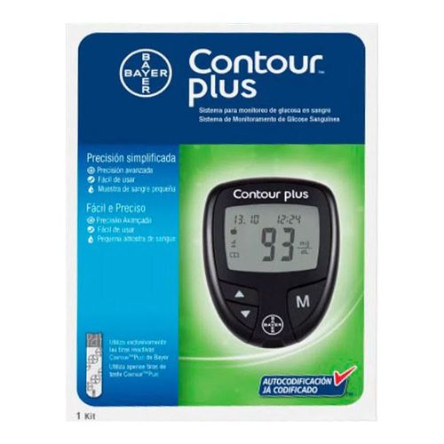 Kit Monitor de Glicemia Contour Plus Kit Monitor de Glicemia Contour Plus