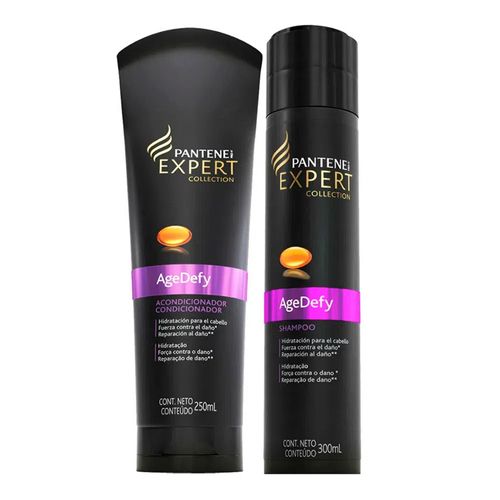 Kit Pantene Expert Agedefy Shampoo 300ml + Condicionador 250ml Kit Pantene Expert Agedefy Shampoo 300ml + Condicionador 250ml