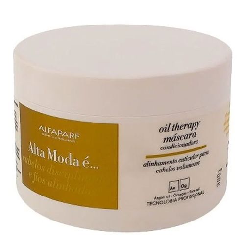 Máscara de Tratamento Alta Moda Oil Therapy 300g Máscara de Tratamento Alta Moda Oil Therapy 300g
