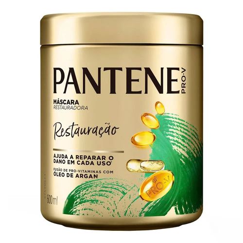 Máscara Hidratante Pantene Restauração 600ml Máscara Hidratante Pantene Restauração 600ml