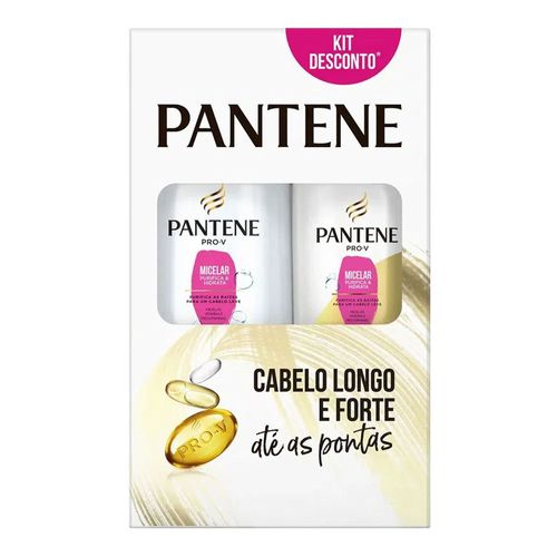 Kit Pantene Micelar Shampoo 400ml + Condicionador 175ml Kit Pantene Micelar Shampoo 400ml + Condicionador 175ml