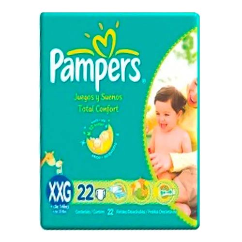 Fralda Descartável Pampers Total Confort Max XXG 22 Unidades Fralda Descartável Pampers Total Confort Max XXG 22 Unidades