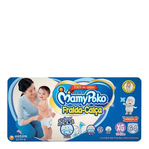 699527---fralda-mamypoko-calca-super-seca-xg-64-unidades 699527---fralda-mamypoko-calca-super-seca-xg-64-unidades