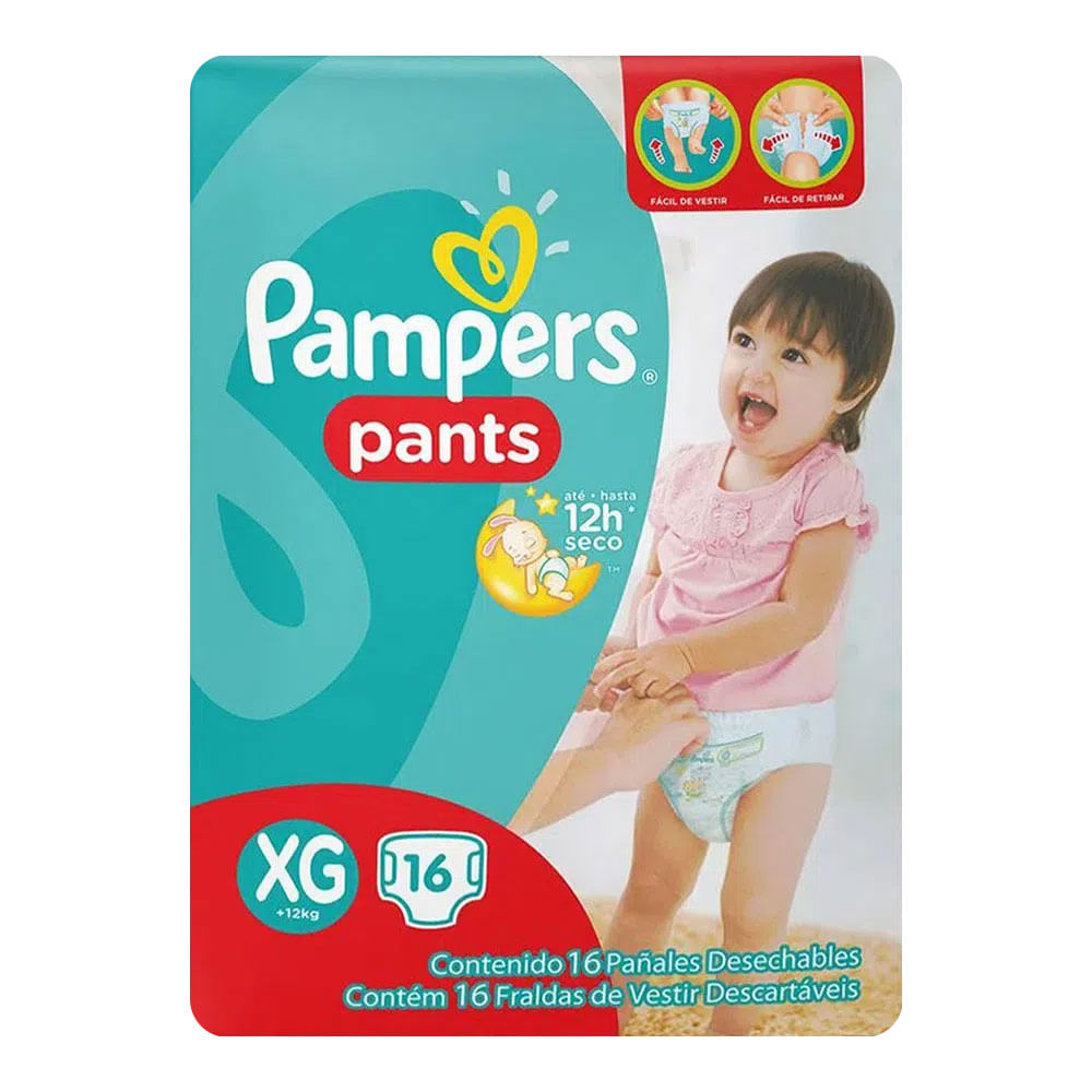 Fralda Descartável Pampers Pants P 24 Unidades - Drogarias Pacheco