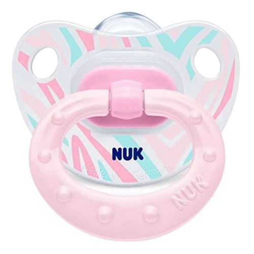 Chupeta Nuk Girl Silicone Tamanho 2 6+ Meses