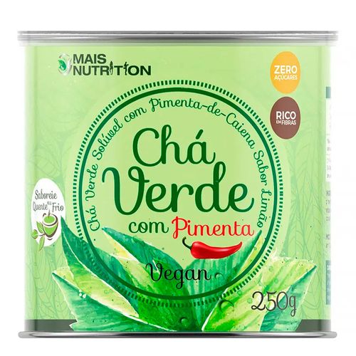 Chá Verde com Pimenta Caiena - Wvegan - 250g Chá Verde com Pimenta Caiena - Wvegan - 250g