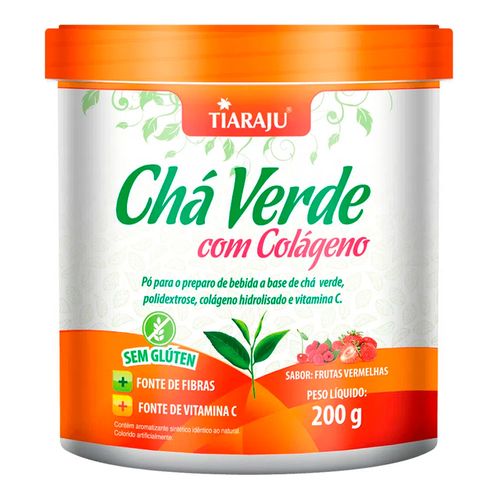 Chá Verde Frutas Vermelhas - Tiaraju - 200g Chá Verde Frutas Vermelhas - Tiaraju - 200g
