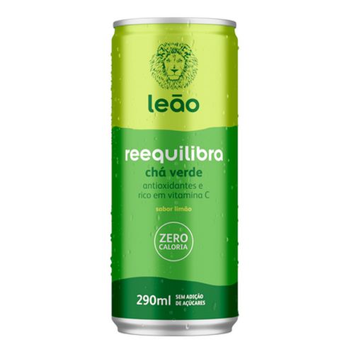 Chá Verde Leão Reequilibra Limão Zero 290ml