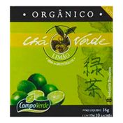 Chá Verde Natural Orgânico - Campo Verde - 10 Sachs de 1,6g