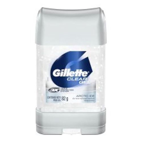 Desodorante Gillette Clear Gel Masculino Artic Ice 82g