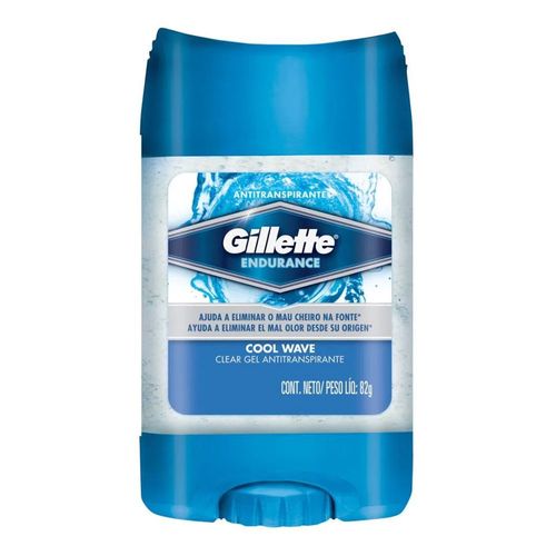 Desodorante Gillette Clear Gel Masculino Cool Wave Stick 82g Desodorante Gillette Clear Gel Masculino Cool Wave Stick 82g