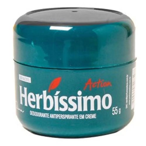 Desodorante Herbíssimo Creme Action Masculino 55ml Desodorante Herbíssimo Creme Action Masculino 55ml