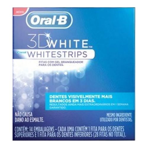 Fitas com Gel Branqueador para os Dentes Oral-B 3D Whitestrips Fitas com Gel Branqueador para os Dentes Oral-B 3D Whitestrips