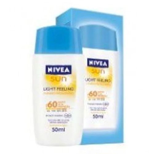 Fluído Facial Nivea Sun Light Feeling FPS 60 50ml Fluído Facial Nivea Sun Light Feeling FPS 60 50ml