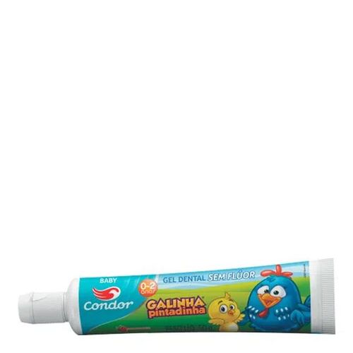 Gel Dental Sem Flúor Galinha Pintadinha 50G