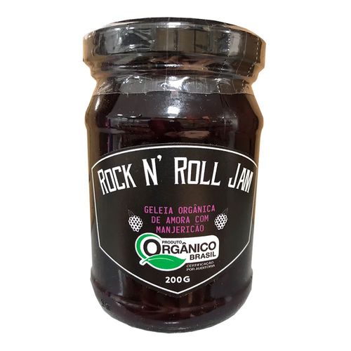 Geleia Orgânica de Amora com Manjericao - Rock N' Roll Jam - 200g Geleia Orgânica de Amora com Manjericao - Rock N' Roll Jam - 200g