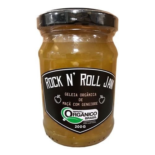 Geleia Orgânica de Maçã com Gengibre - Rock N' Roll Jam - 200g Geleia Orgânica de Maçã com Gengibre - Rock N' Roll Jam - 200g
