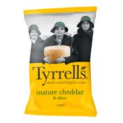 Chips de Batata Queijo Cheddar - Tyrrells - 150g