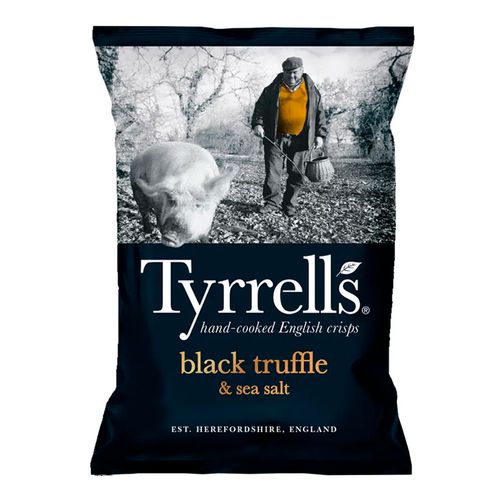 Chips de Batata Trufa com Sal Marinho - Tyrrells - 150g Chips de Batata Trufa com Sal Marinho - Tyrrells - 150g