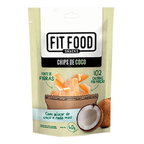 Chips de Coco - Fit Food - 40g Chips de Coco - Fit Food - 40g