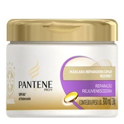 Máscara De Tratamento Pantene Reparação Rejuvenescedora 300ml Máscara De Tratamento Pantene Reparação Rejuvenescedora 300ml