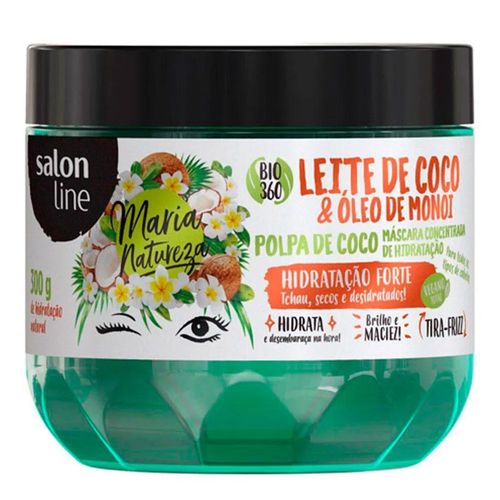Máscara de Tratamento Salon Line Leite de Coco & Óleo de Monoi 300g Máscara de Tratamento Salon Line Leite de Coco & Óleo de Monoi 300g