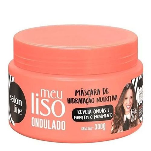 Máscara De Tratamento Salon Line Meu Liso Ondulado Taciele Alcolea 300g Máscara De Tratamento Salon Line Meu Liso Ondulado Taciele Alcolea 300g