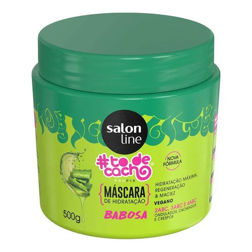 Máscara de Tratamento Salon Line Tô de Cacho Babosa 500g Máscara de Tratamento Salon Line Tô de Cacho Babosa 500g