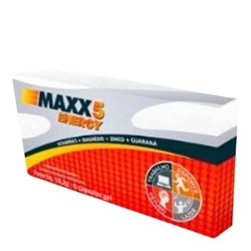 Maxx 5 Energy 12 Cápsulas Gel Maxx 5 Energy 12 Cápsulas Gel
