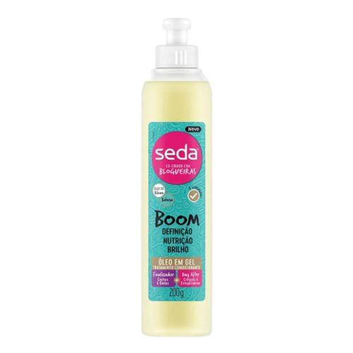 Óleo Em Gel Seda Boom Definição Nutrição e Brilho 200ml Óleo Em Gel Seda Boom Definição Nutrição e Brilho 200ml
