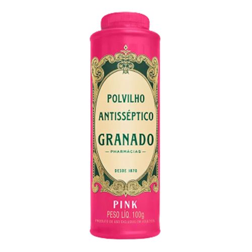 Polvilho Antisséptico Granado Pink 100g Polvilho Antisséptico Granado Pink 100g