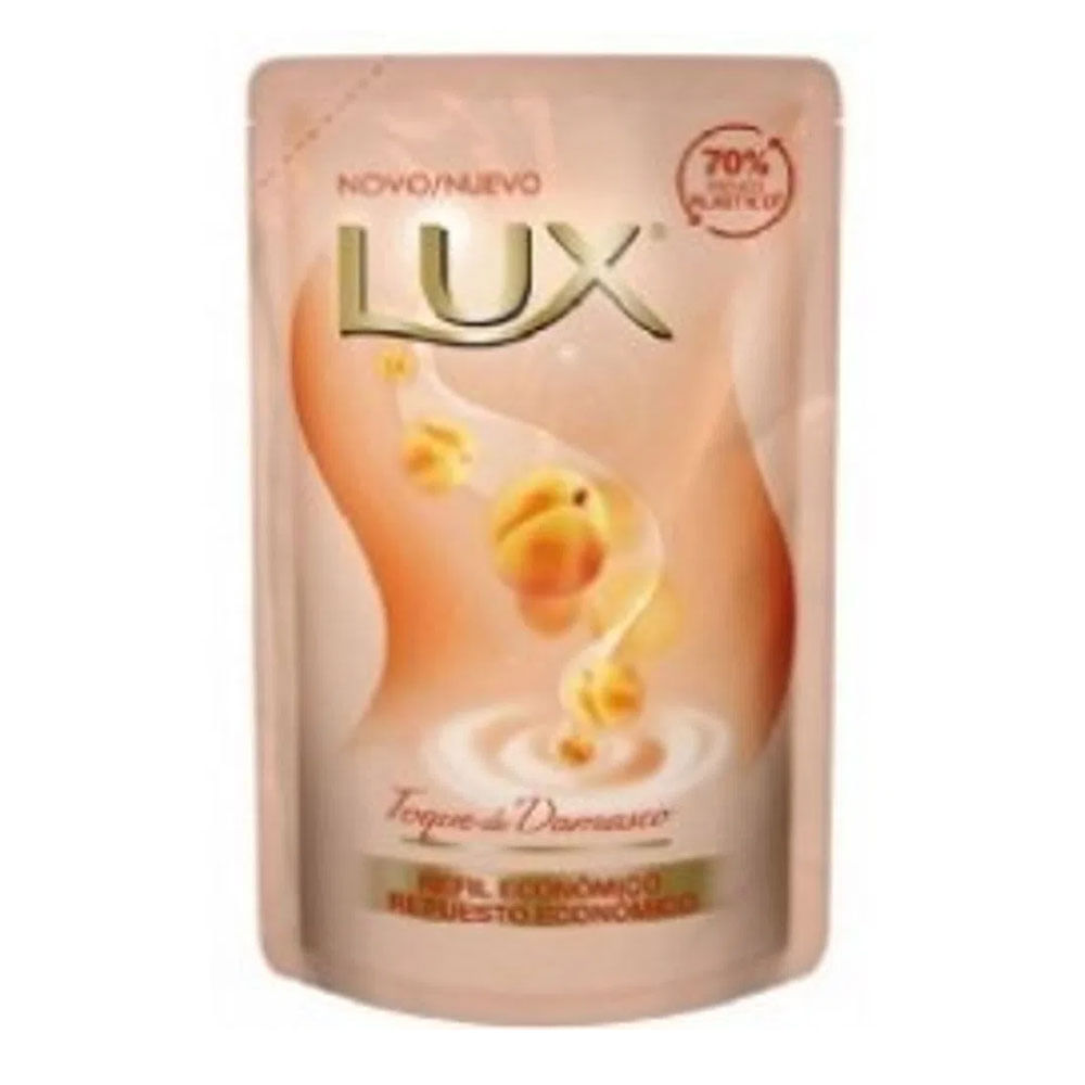 Sabonete Líquido Lux Toque de Damasco Refil 220ml - Drogarias Pacheco