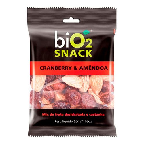 Snack de Cranberry e Amêndoa - Bio2 - 6 unidades de 50g Snack de Cranberry e Amêndoa - Bio2 - 6 unidades de 50g
