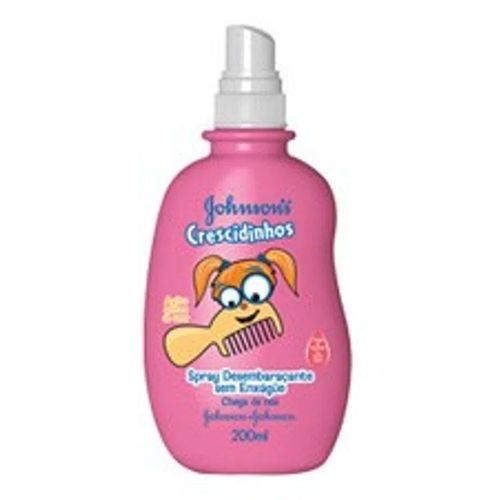 Spray Desembaraçante Johnson's Crescidinhos 200ml Spray Desembaraçante Johnson's Crescidinhos 200ml