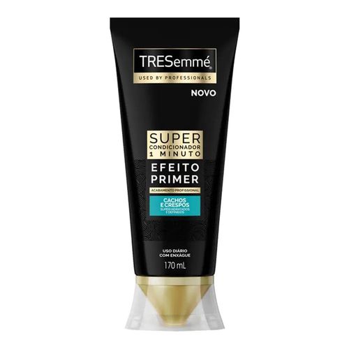 Super Condicionador 1 Minuto Tresemme Cachos e Crespos Efeito Primer 170ml Super Condicionador 1 Minuto Tresemme Cachos e Crespos Efeito Primer 170ml