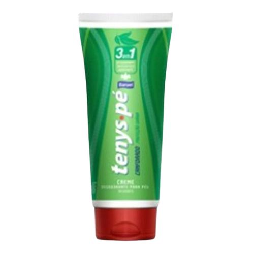 Talco Tenys Pé 3 em 1 Canforado Creme 100g Talco Tenys Pé 3 em 1 Canforado Creme 100g