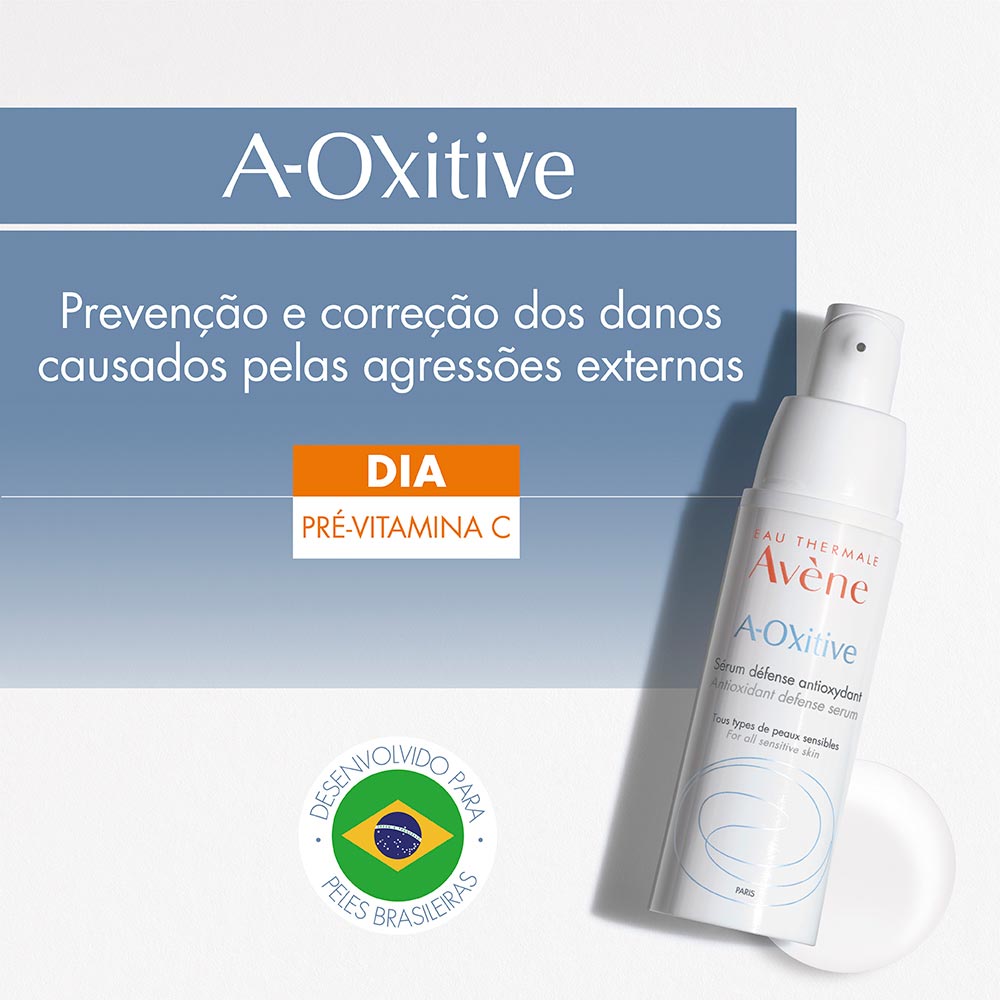 Sérum Protetor Antioxidante Facial Avène A-Oxitive 30ml - Drogarias Pacheco
