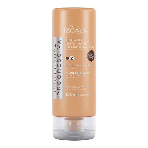 Tratamento Ultra Nutritivo Vizcaya Pós Escova Progressiva 150ml Tratamento Ultra Nutritivo Vizcaya Pós Escova Progressiva 150ml