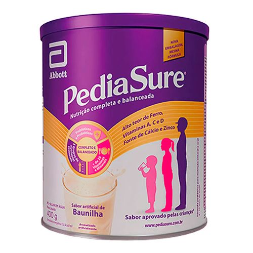 Complemento Alimentar Pediasure Baunilha 400g Complemento Alimentar Pediasure Baunilha 400g
