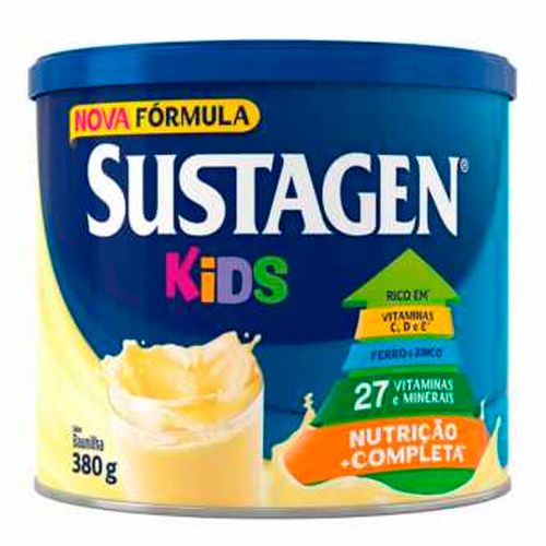 Complemento Alimentar Sustagen Kids Baunilha 380G