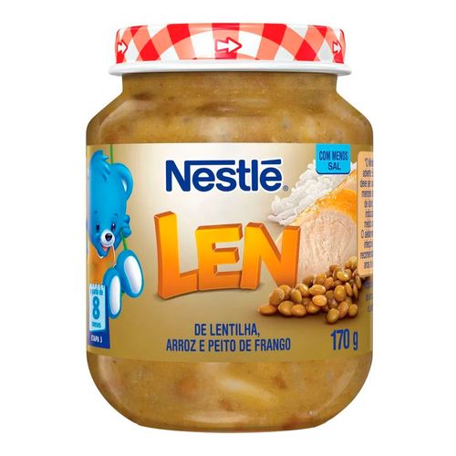 Papinha Nestlé Lentilha e Peito de Frango 170g Papinha Nestlé Lentilha e Peito de Frango 170g
