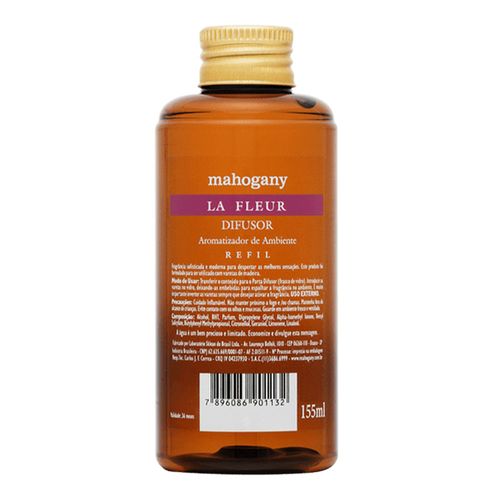 Refil de Difusor de Ambiente La Fleur Mahogany 155ml Refil de Difusor de Ambiente La Fleur Mahogany 155ml