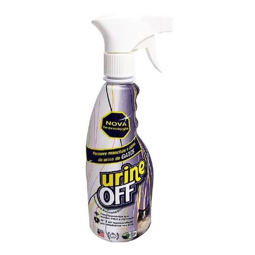 Removedor de Manchas e Odores de Urina Urine Off Gatos 500ml Removedor de Manchas e Odores de Urina Urine Off Gatos 500ml