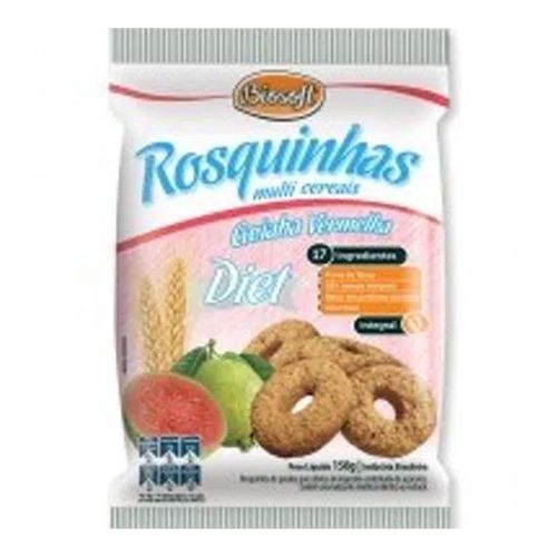 Rosquinhas Diet Goiaba Vermelha 150g Rosquinhas Diet Goiaba Vermelha 150g