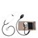 Kit Aparelho De Pressão Cinza Com Esteto Simples Preto Cjpa100 P.A.Med